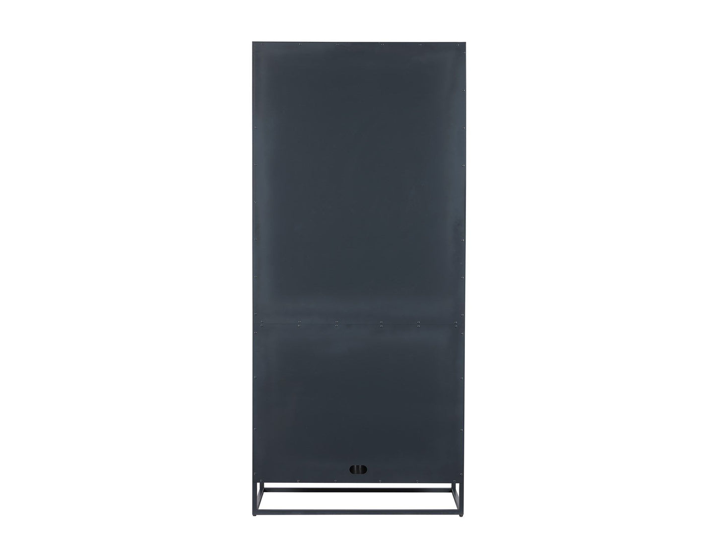 Getaway - Santorini Tall Metal Kitchen Cabinet - Black