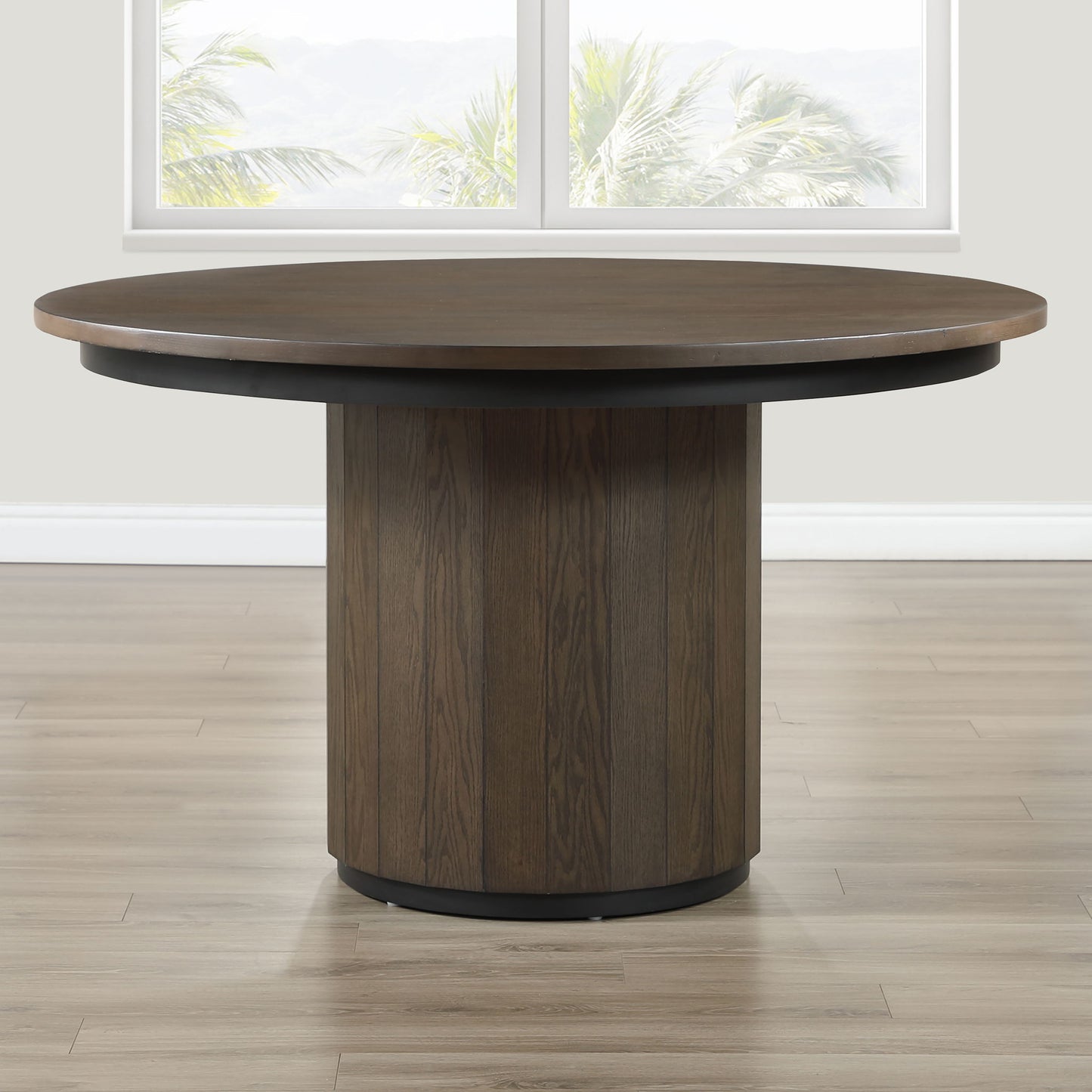 Burlington - Round Dining Table - Brown