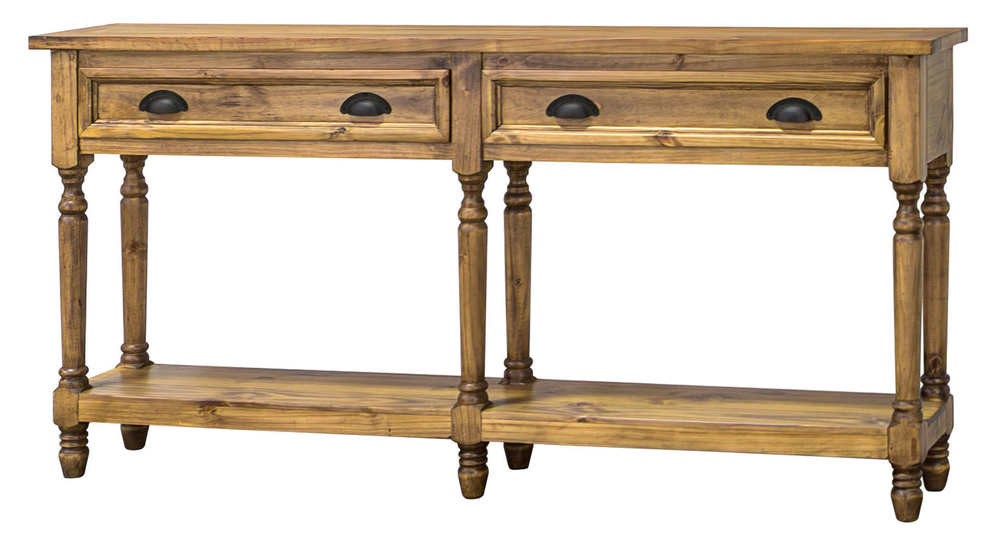 Fisher - Turn Leg 2-Drawers Console