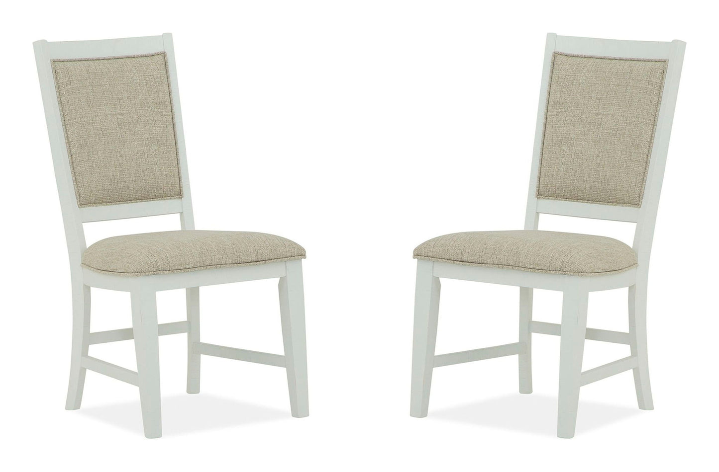 Heron Cove - Step Up Side Chair With Upholstered Seat & Back (Set of 2) - Chalk White