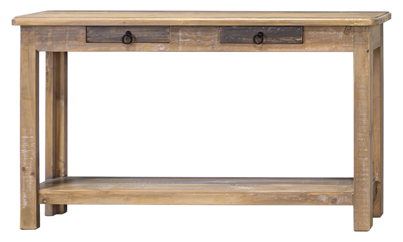 Chastain - Sofa Table 2 Drawer - Country Harvest