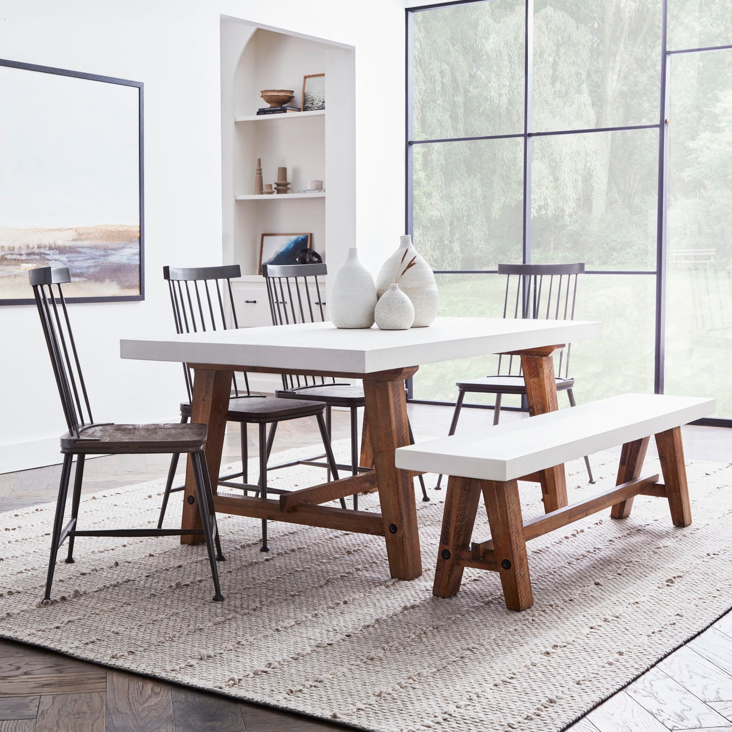 Aster - Dining Bench - Natural