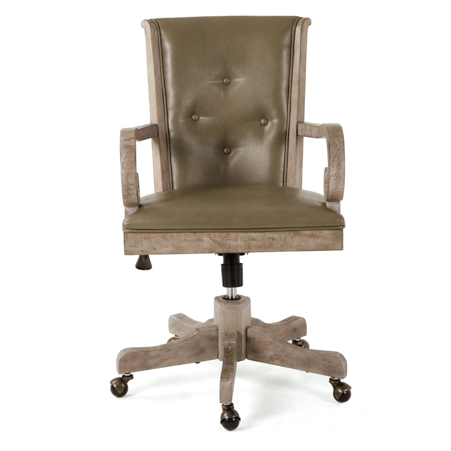 Tinley Park - Fully Upholstered Swivel Chair - Dove Tail Gray