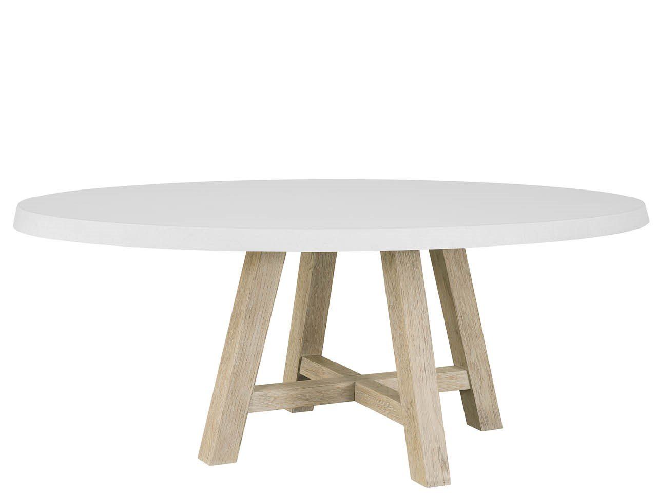 Oasis - Dockside Dining Table - White / Beige