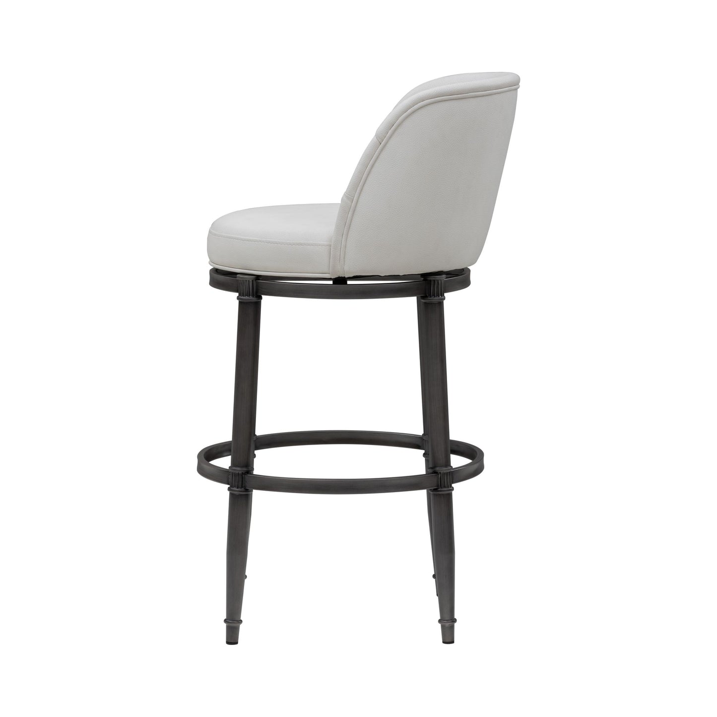 Eunice - Faux Leather Upholstered Swivel Barstool