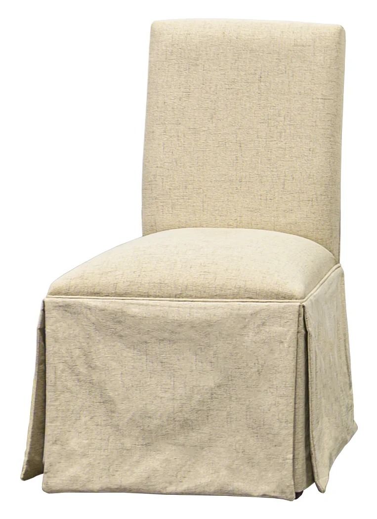 Bethany - Parsons Dining Chair Puff - Cream