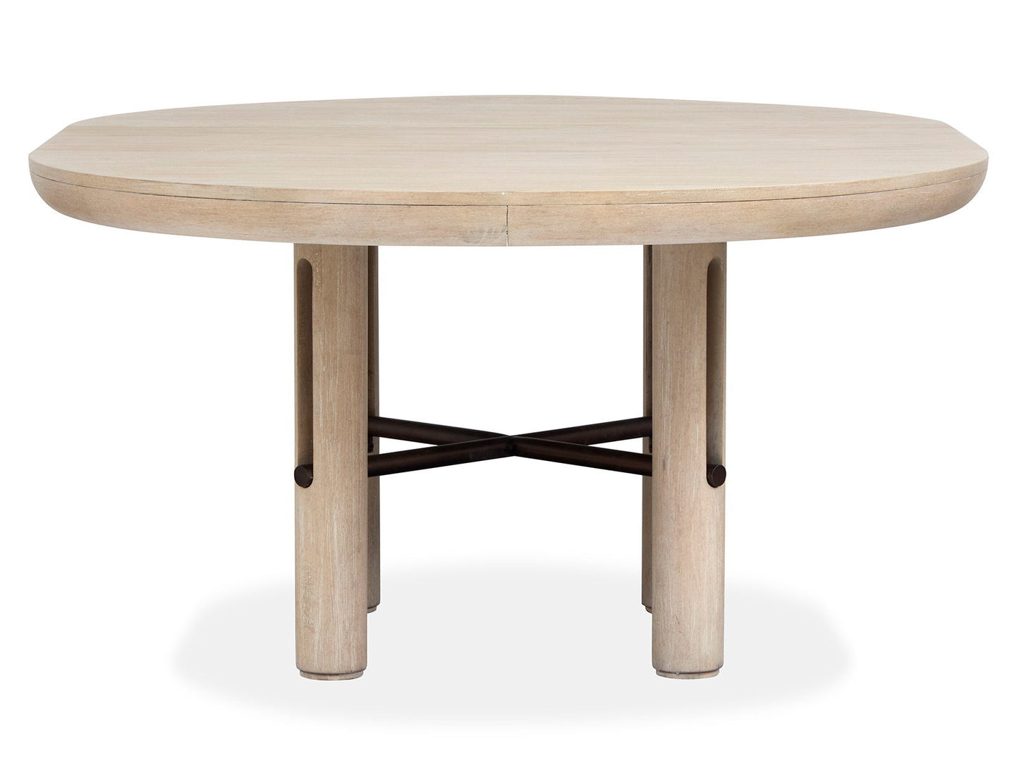 Sunset Cove - Extendable Round Dining Table - Sanibel Brown