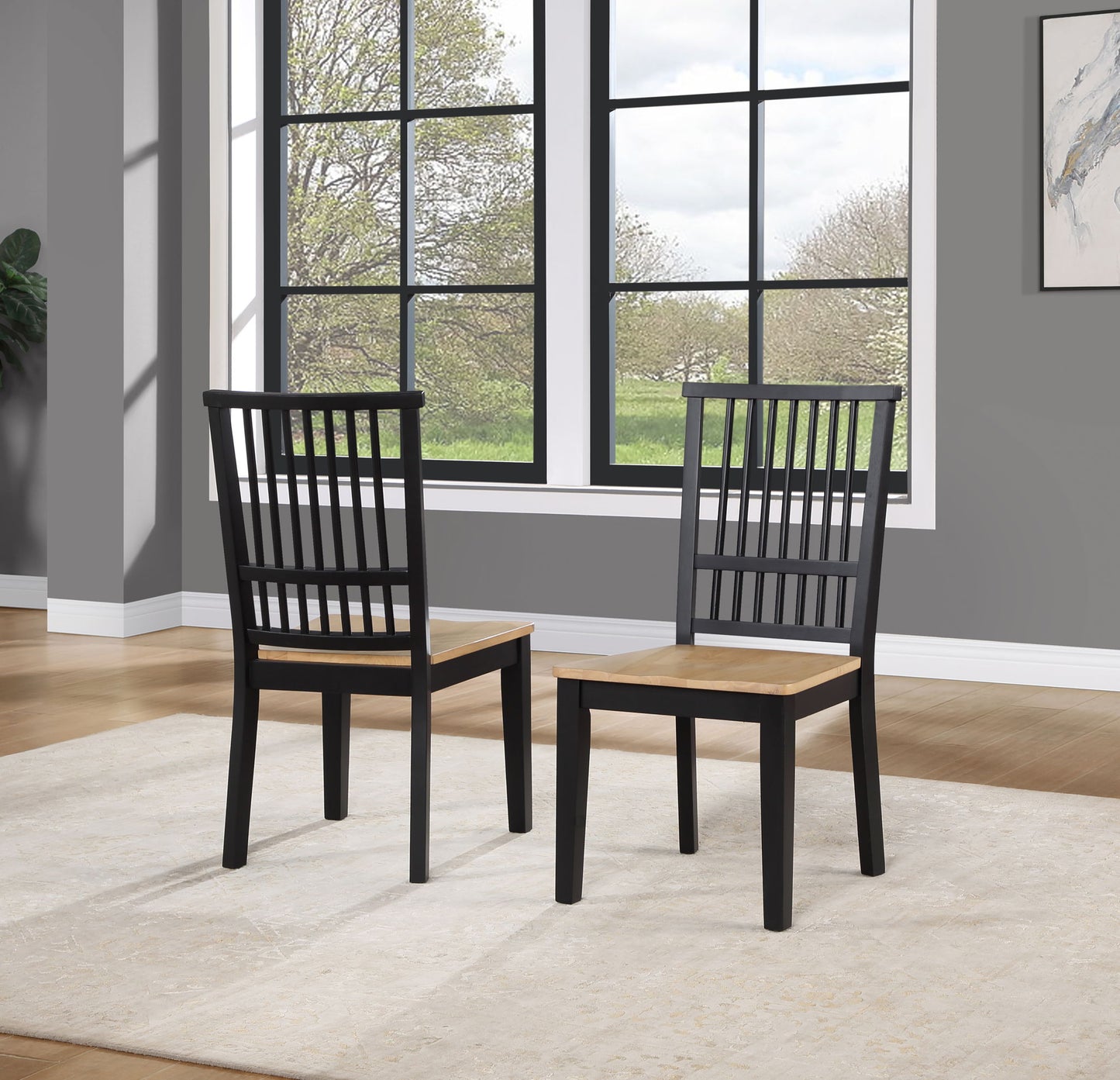 Magnolia - Side Chair - Black