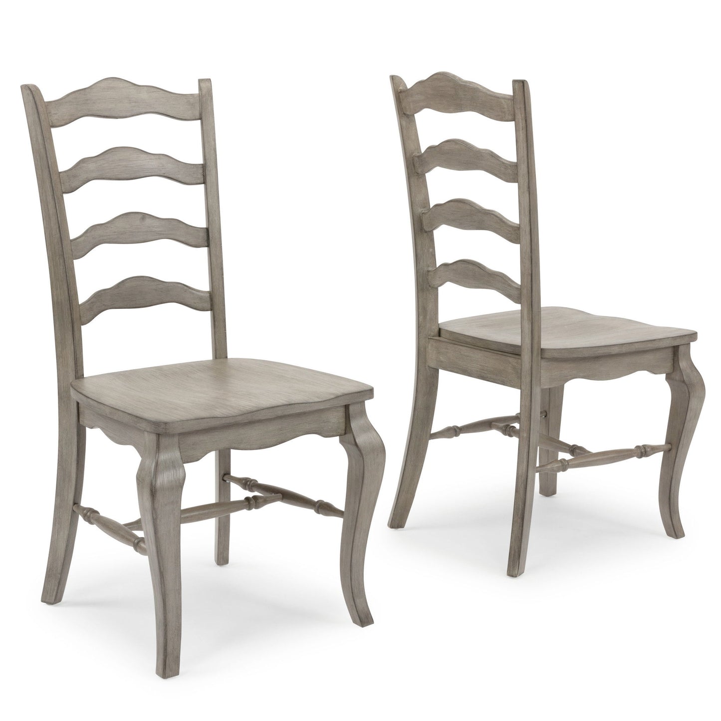 Mountain Lodge - 40" Wood Dining Chair (Set of 2) - Dark Gray
