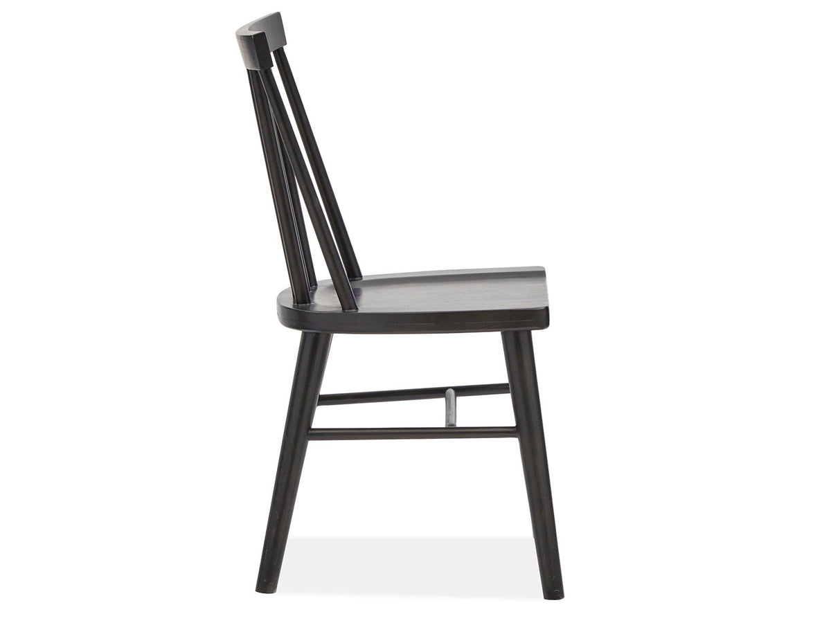Lindon - Dark Dining Side Chair (Set of 2) - Coffee Bean