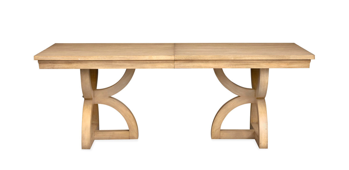 Coventry - Extendable Trestle Dining Table - Honey Maple