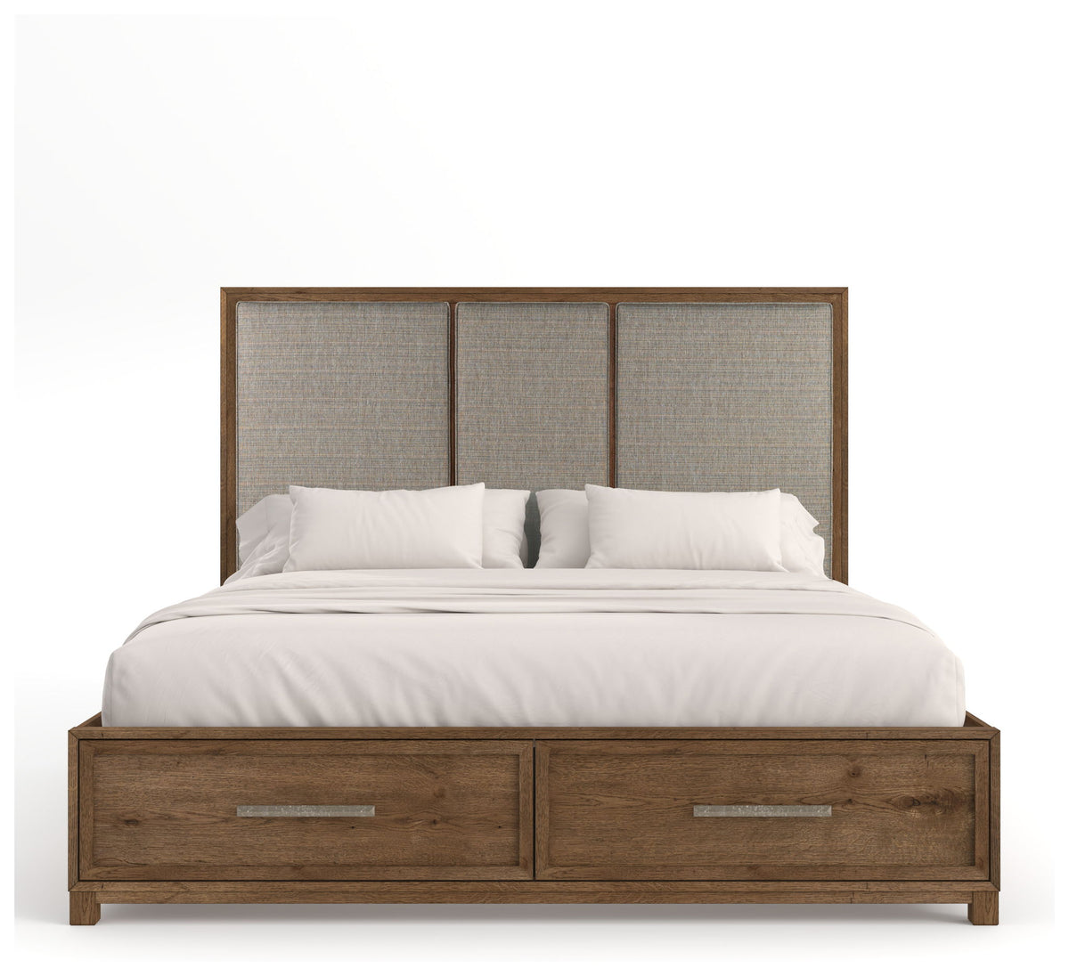 Laurel Ridge - Upholstered Panel Storage Bed
