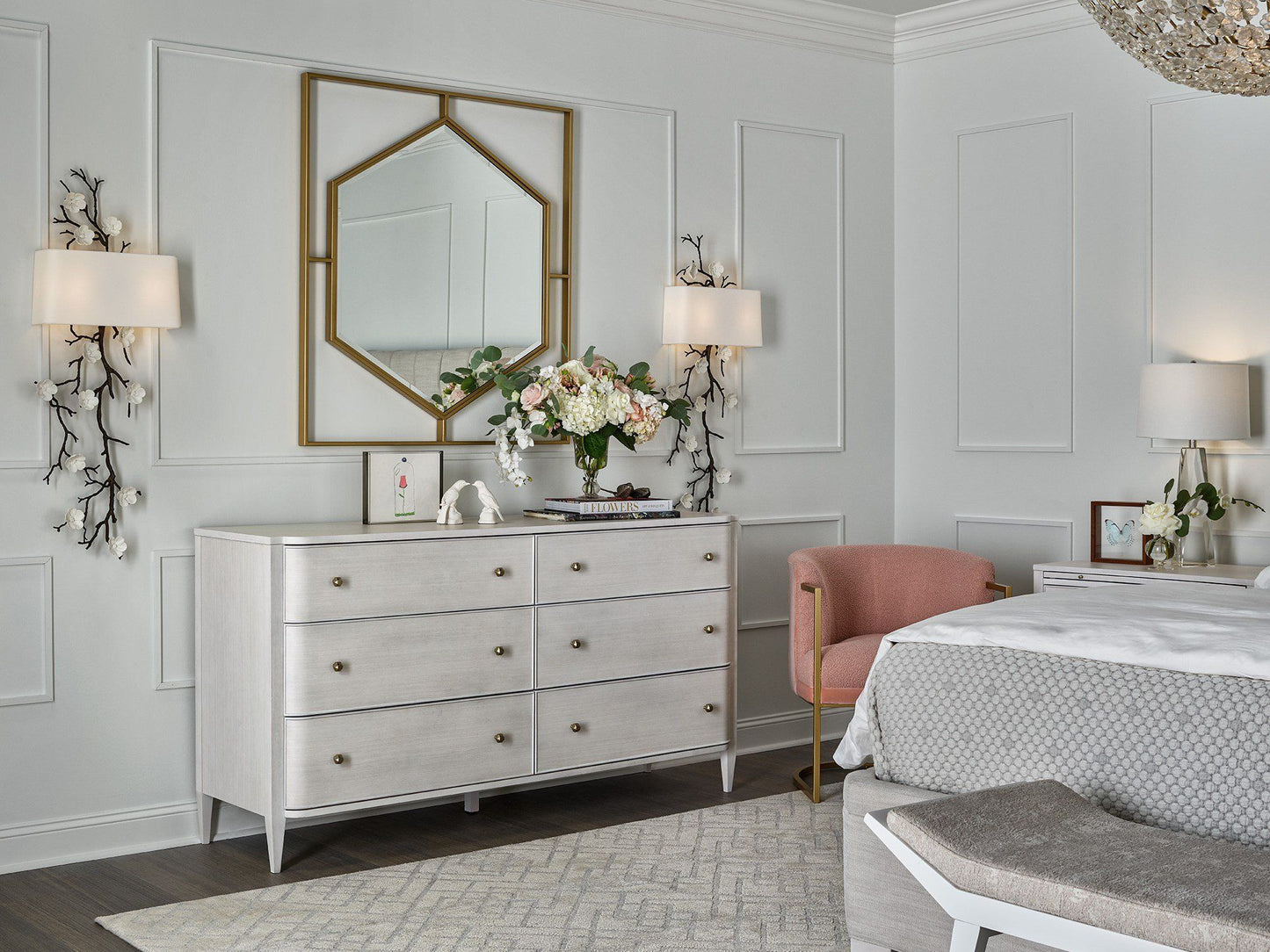 Love. Joy. Bliss.-Miranda Kerr Home - Love Joy Bliss Mirror - Gold