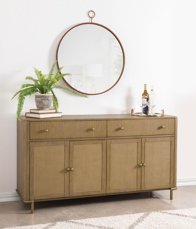Arini - Cane Door Dining Sideboard Server