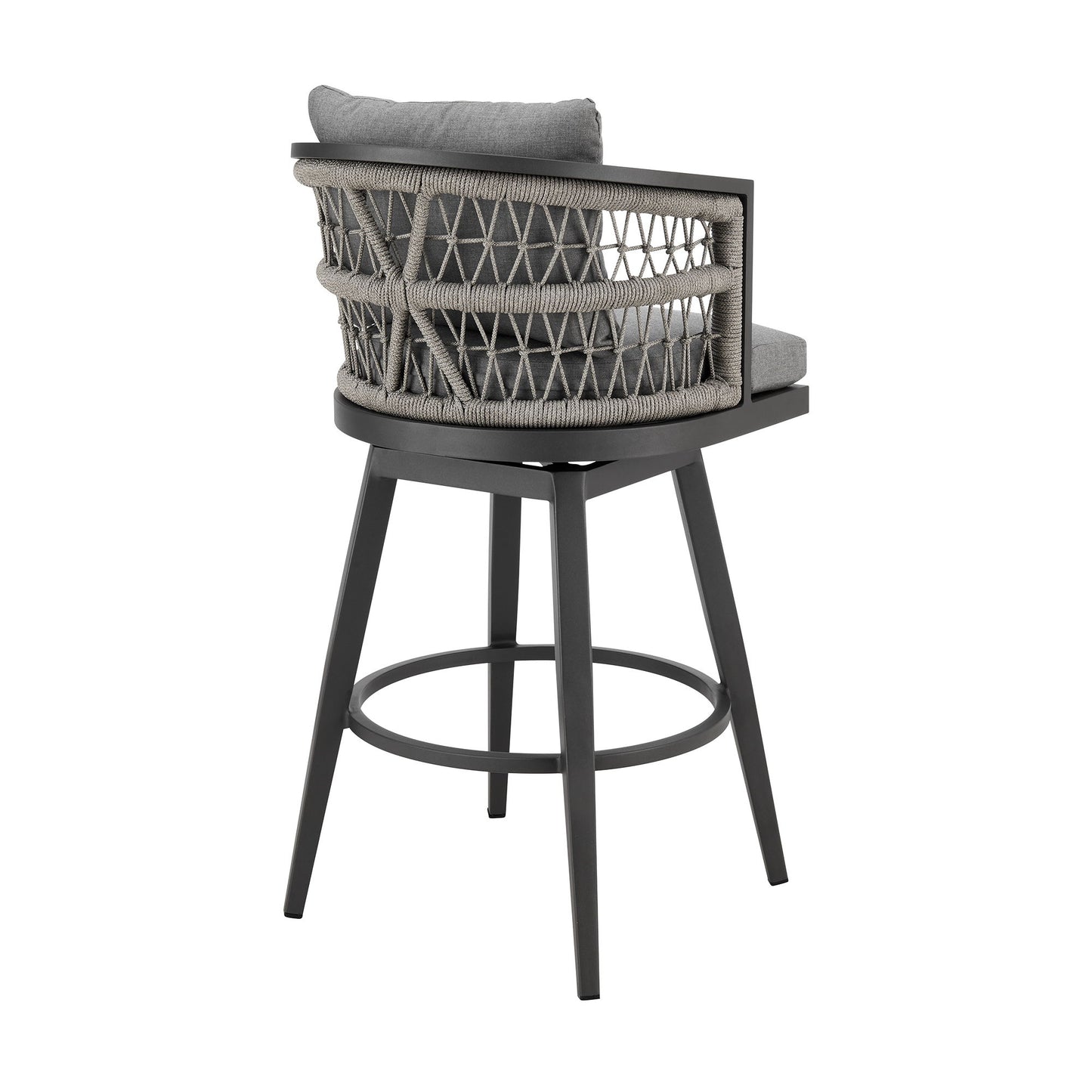 Zella - Outdoor Patio Swivel Bar Stool Set