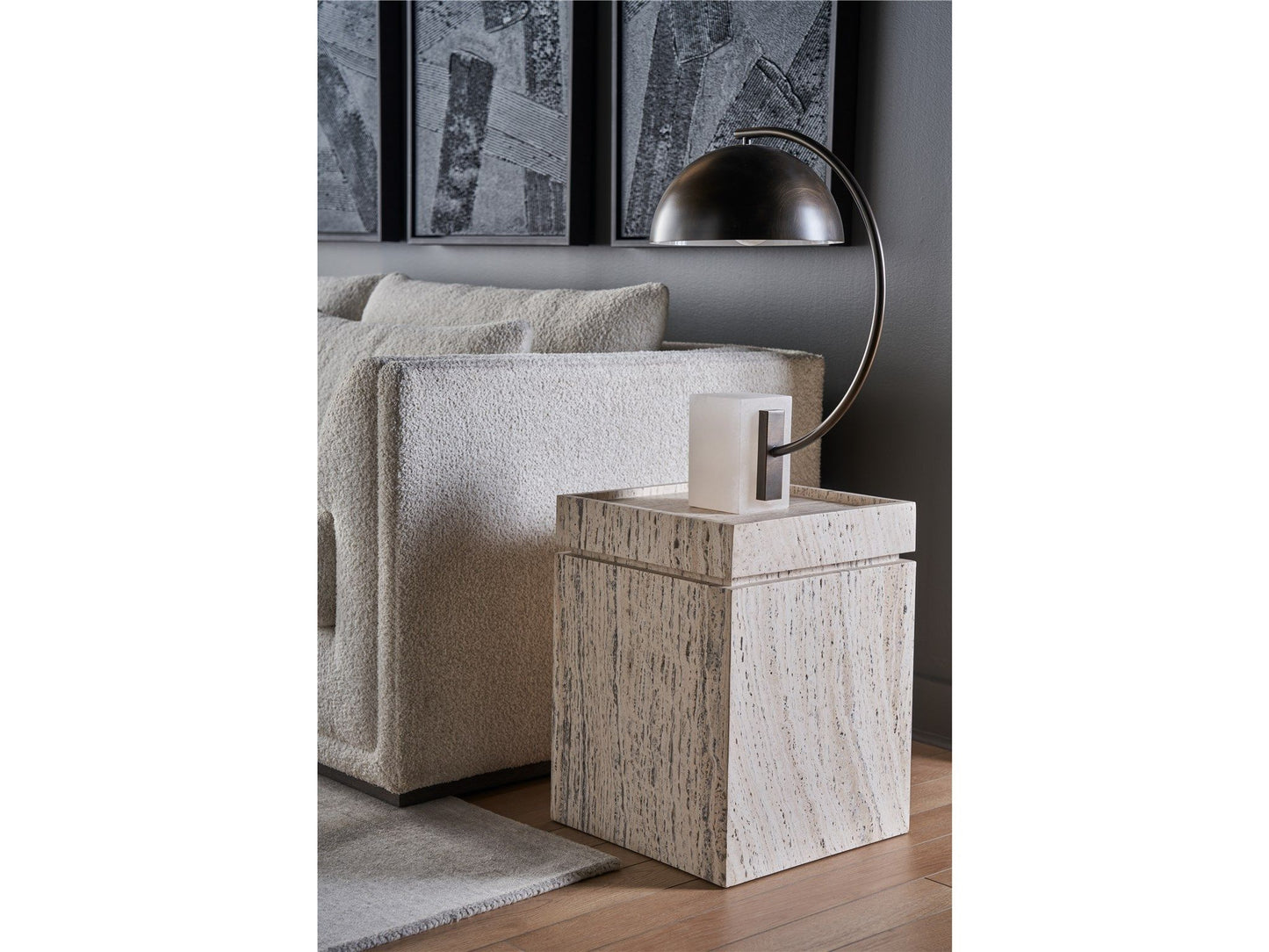Modern - Daxton Accent Table - White