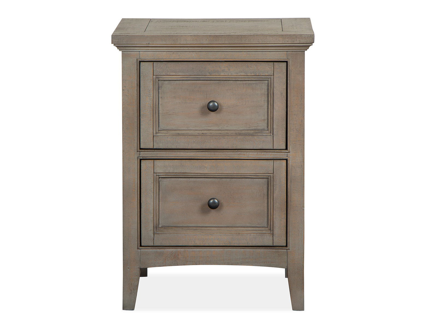 Paxton Place - Small Drawer Nightstand - Dovetail Gray