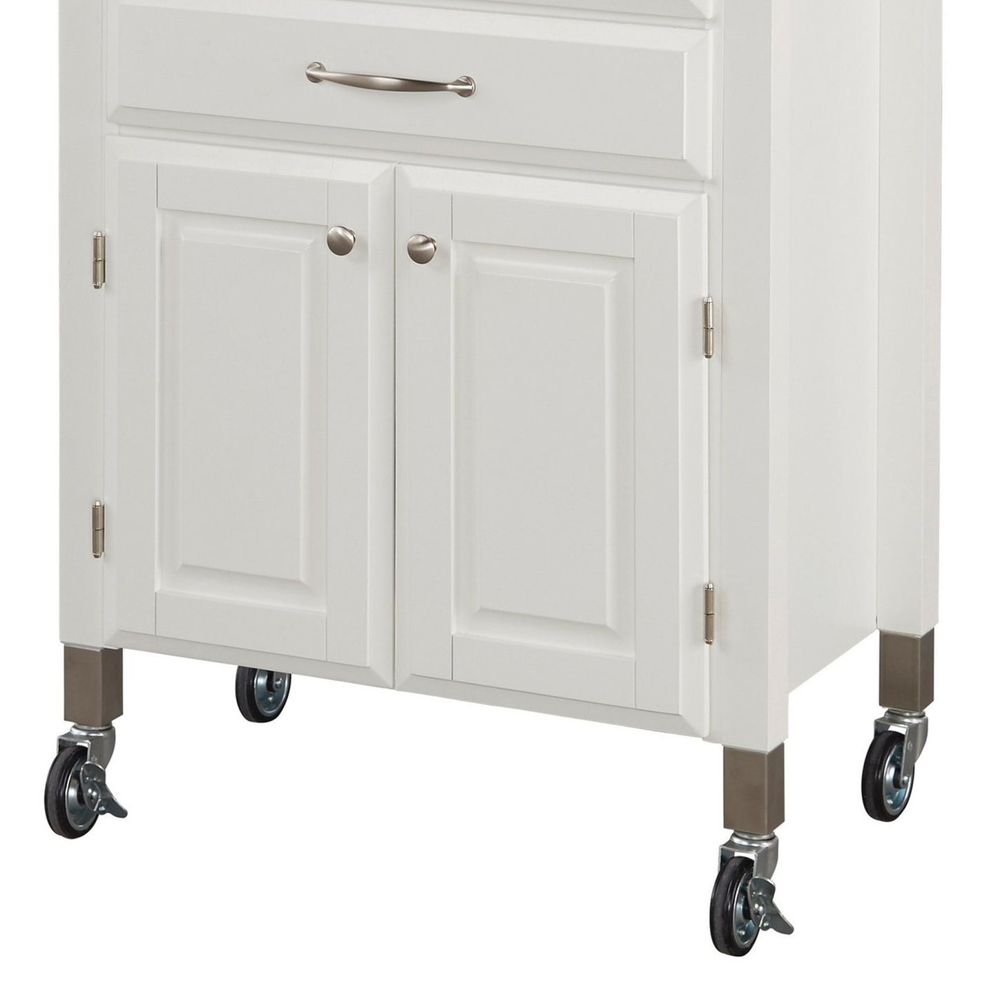 Dolly Madison - Wood Kitchen Cart - Off-White