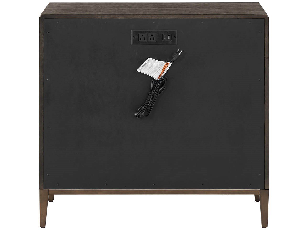 Montclair - Storage Nightstand - Dark Brown