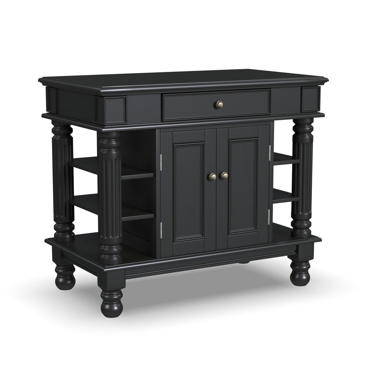 Americana - Kitchen Island - Black