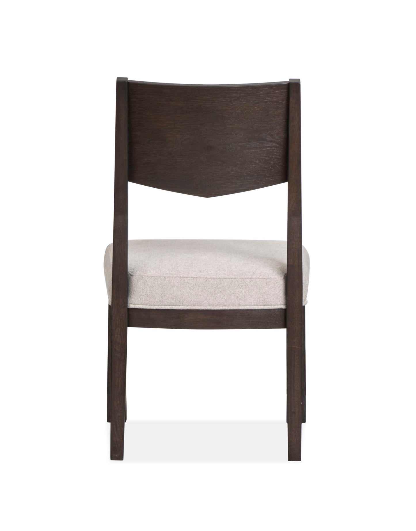 Tauren - Upholstered Side Chair With Solid Back (Set of 2) - Coffee Bean