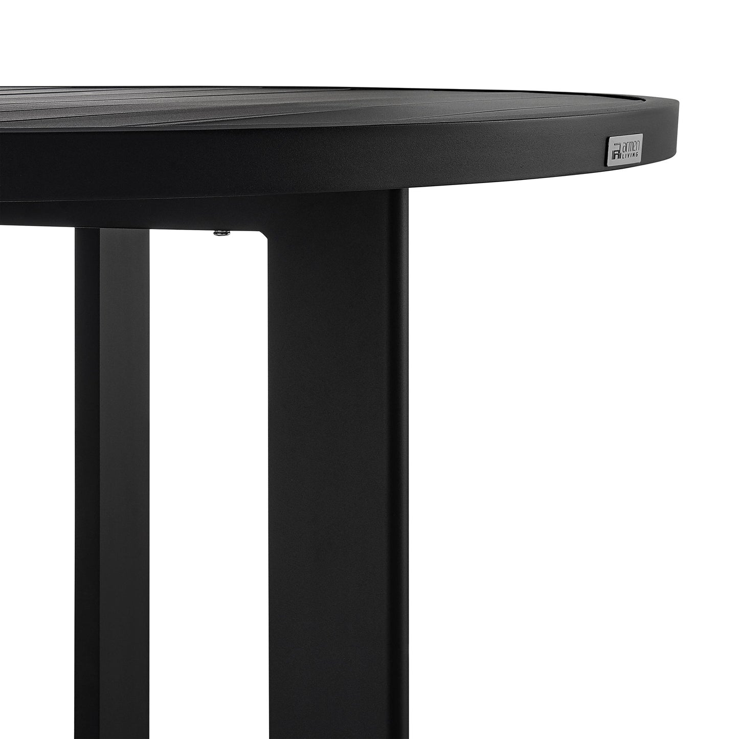 Cayman - Outdoor Patio Round Dining Table In Aluminum