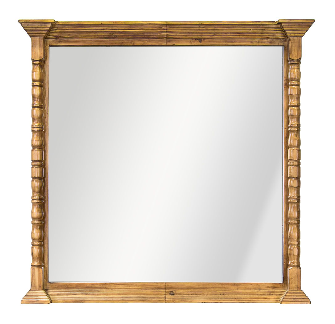 Beasley - Mirror - Pecan