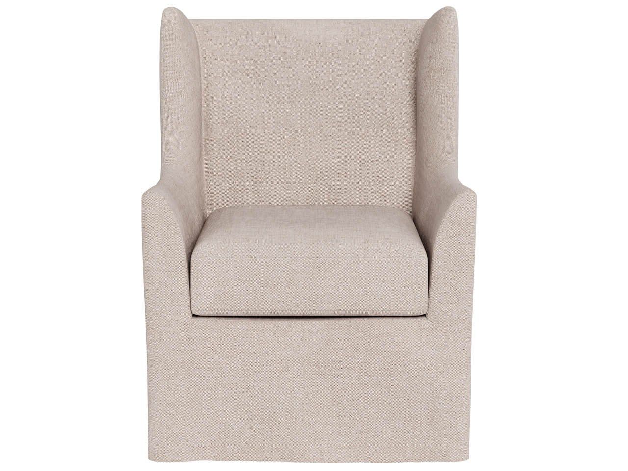 Newhall - Slipcover Swivel Glider Chair, Special Order - Beige
