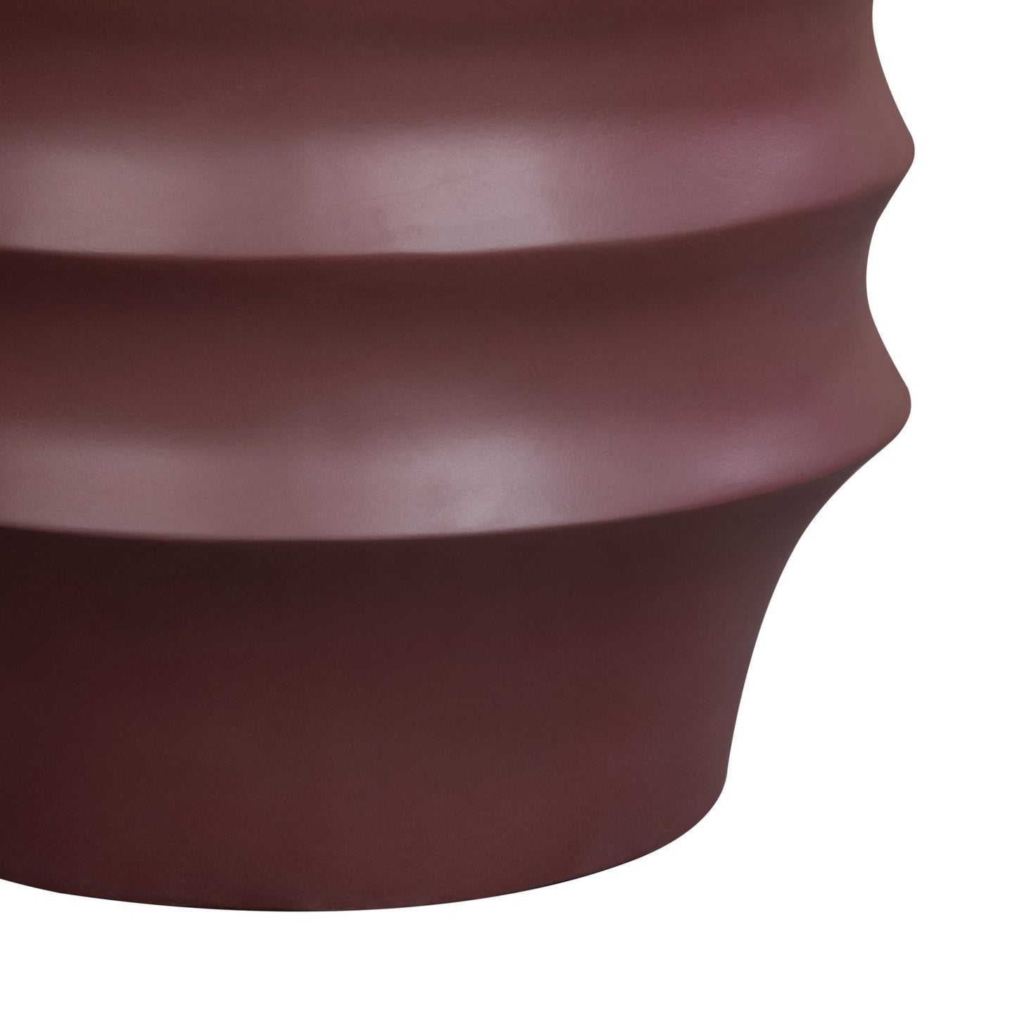 Calithea - Indoor Outdoor Side Table - Cherry Mahogany Concrete Finish