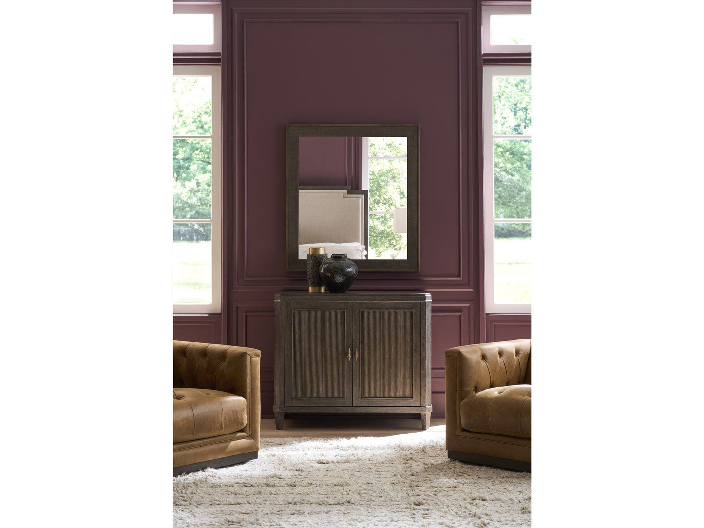 Montclair - Mirror - Dark Brown