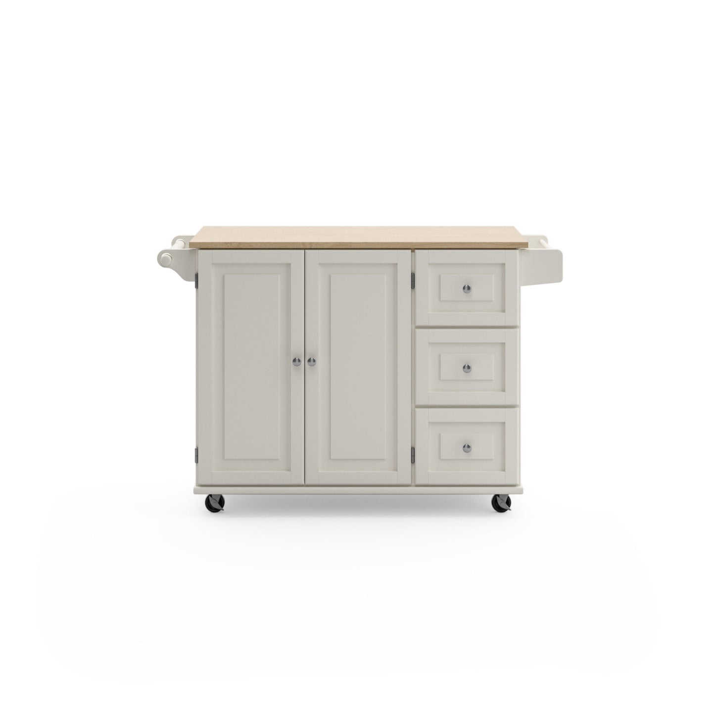Dolly Madison - Kitchen Cart - Rubber Wood Top