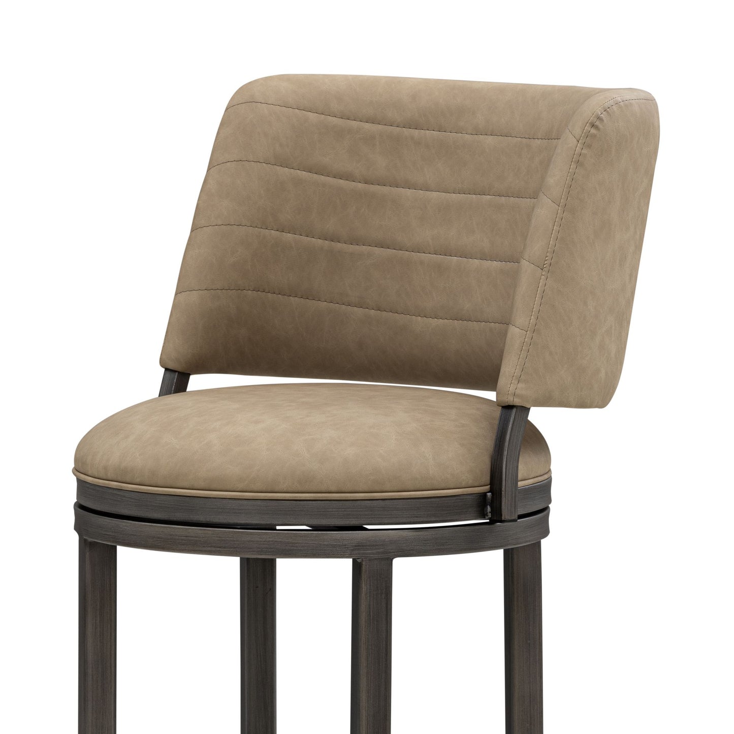 Torres - Upholstered Swivel Barstool