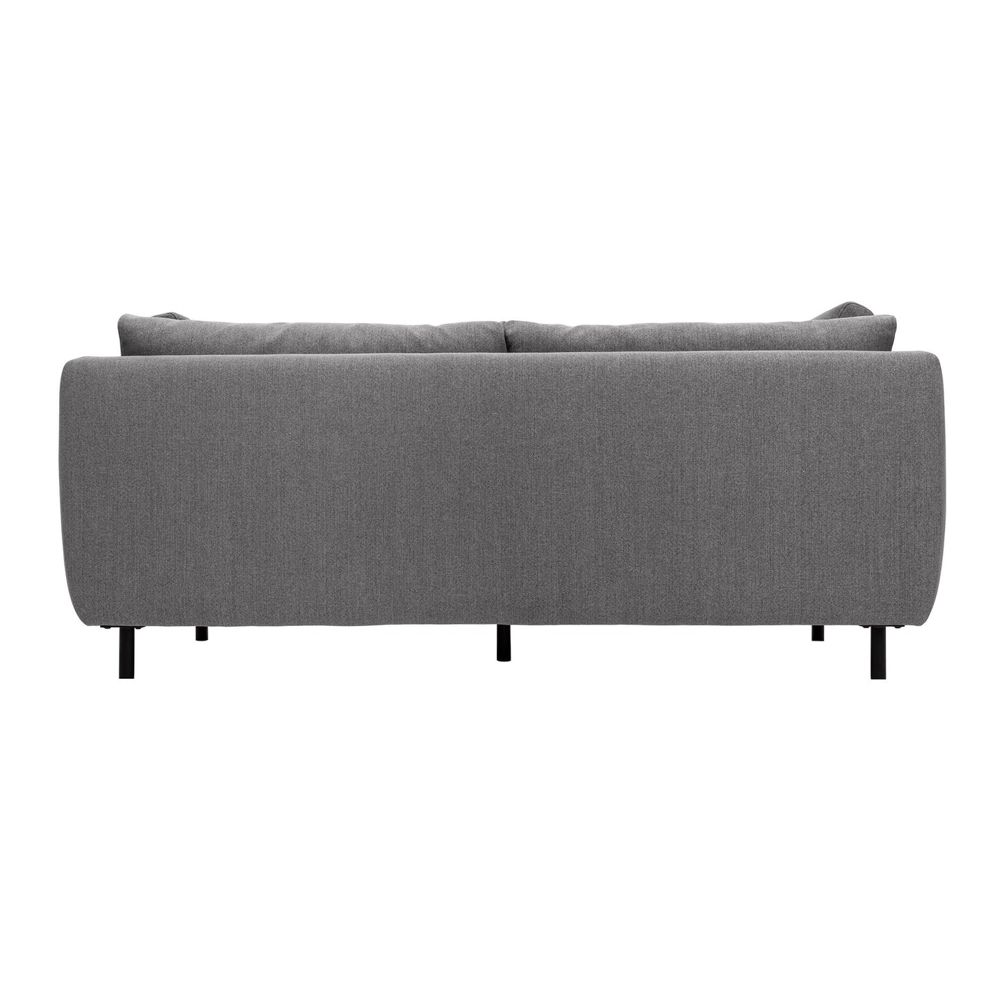 Serenity - Sofa Metal Legs - Gray / Black
