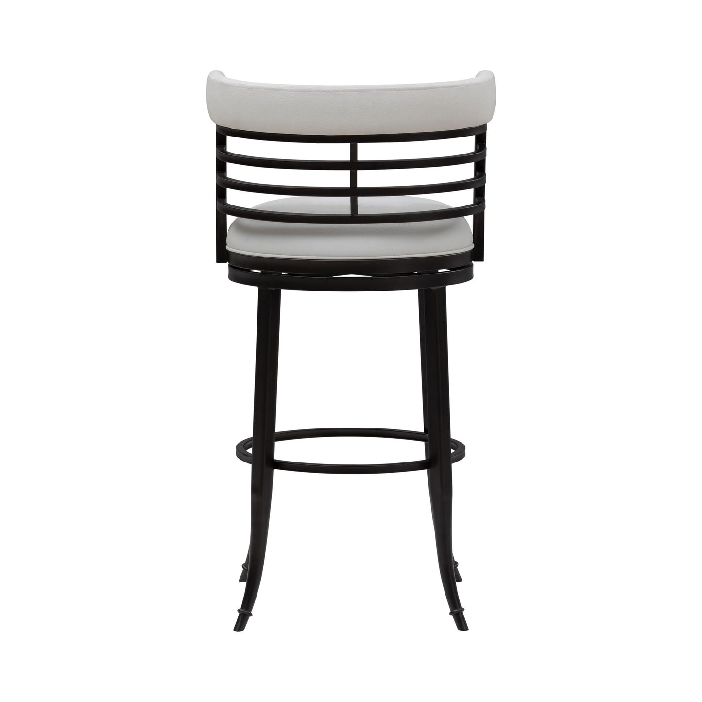 Telia - Upholstered Swivel Bar Height Barstool