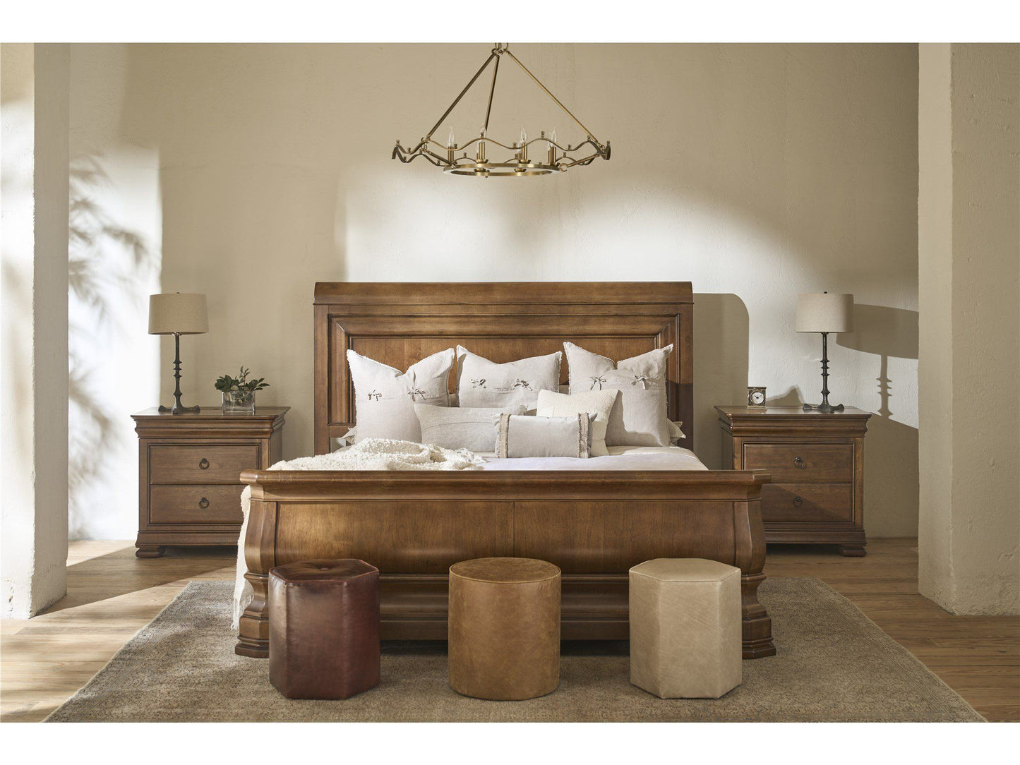 New Lou - Louie P's Sleigh Bed