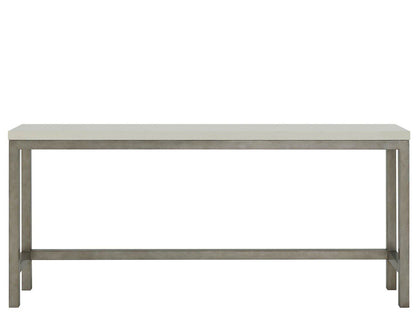 Oasis - Console With 3 Stools - Gray / Beige