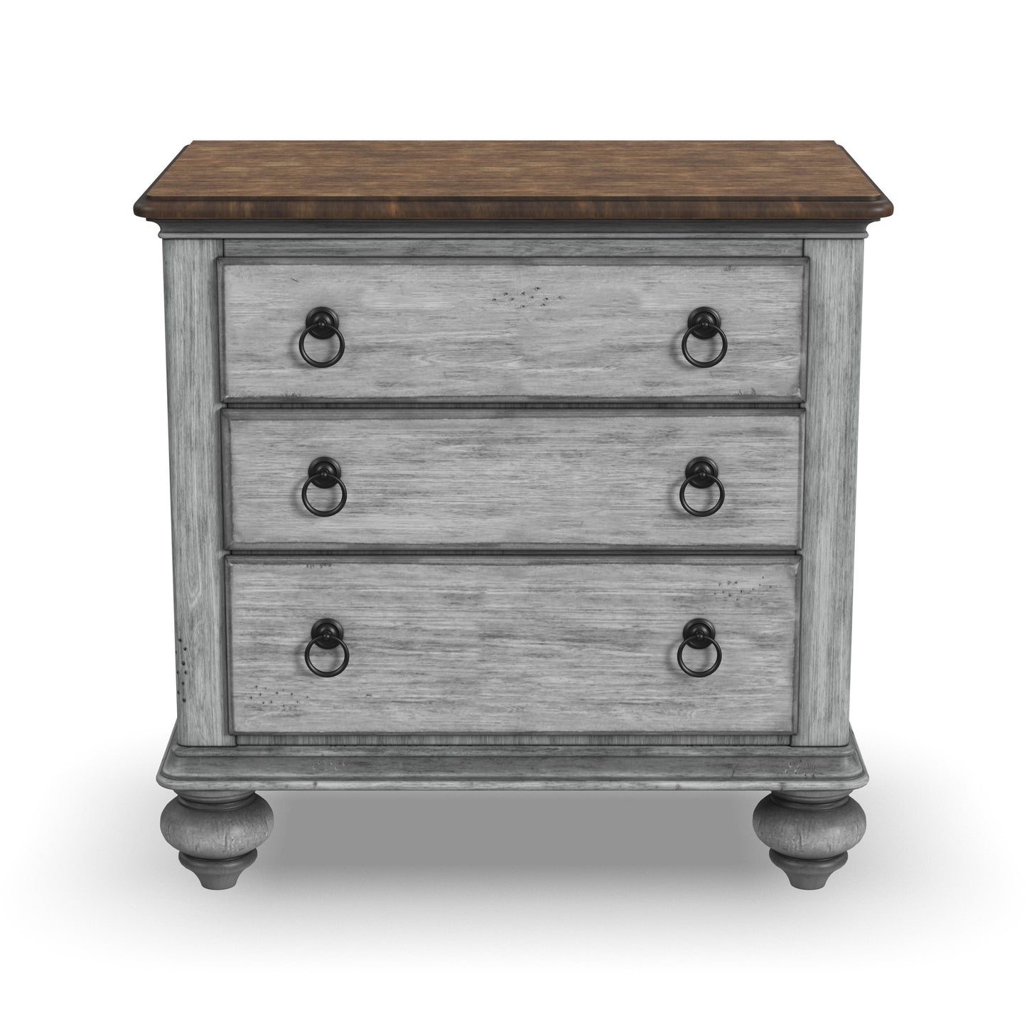Plymouth - Nightstand - Gray