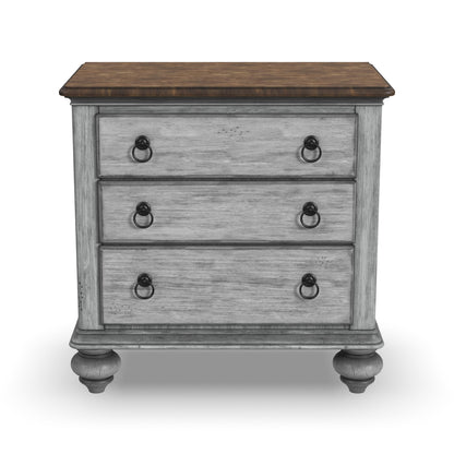 Plymouth - Nightstand - Gray