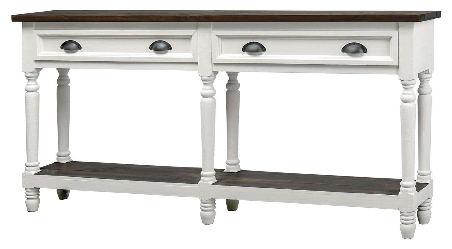 Fisher - Turn Leg 2-Drawers Console