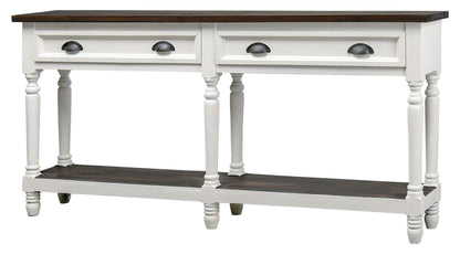 Fisher - Turn Leg 2-Drawers Console