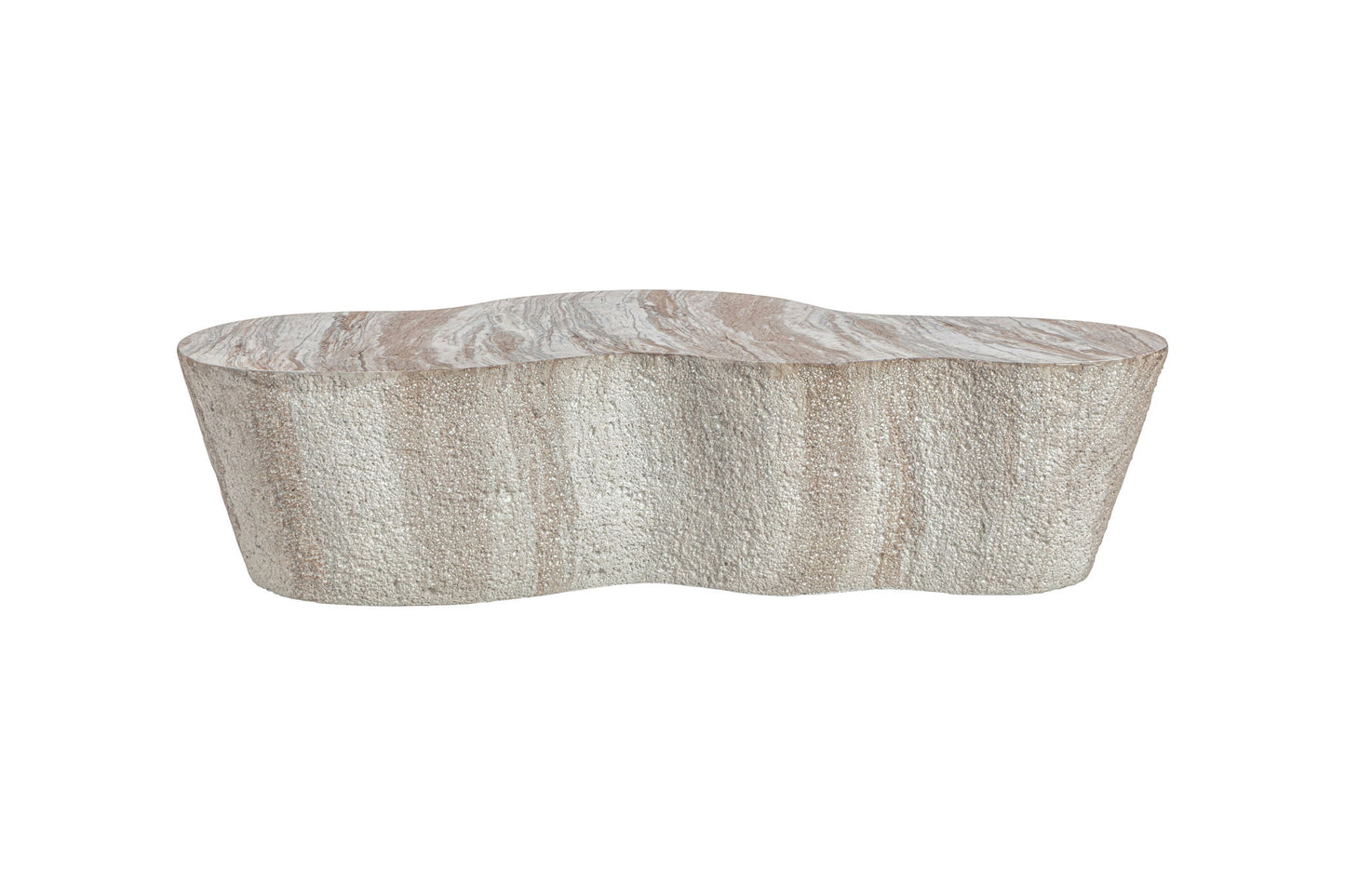 Velora - Indoor Outdoor Coffee Table - Oasis Concrete Finish