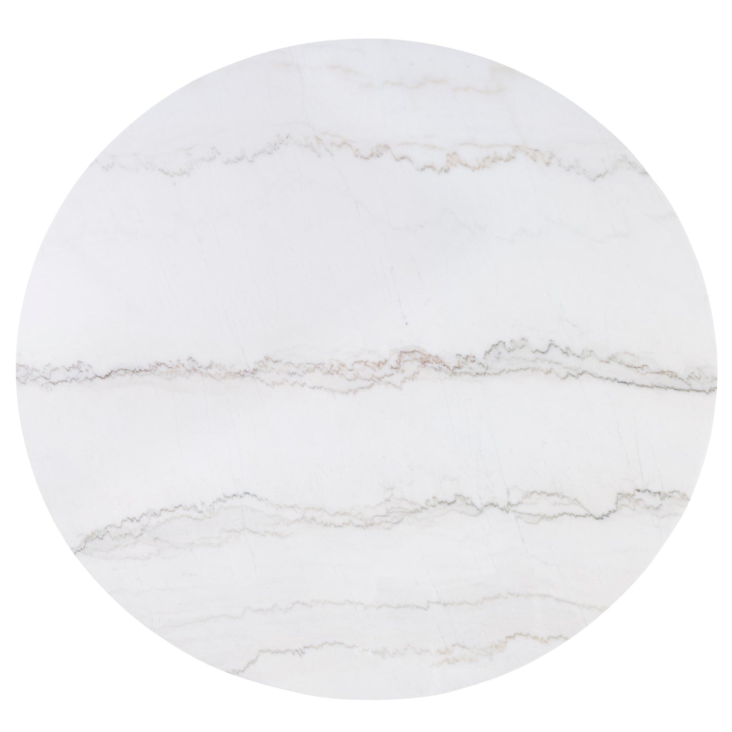 Varley - 5 Piece Round Dining Room Set - White / Gray