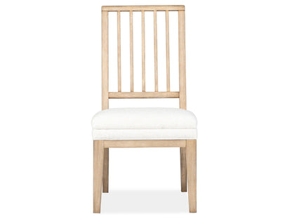 Coventry - Upholstered Side Chair With Solid Wood Back (Set of 2) - Honey Maple