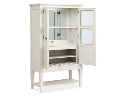 Willowbrook - Display Cabinet - Egg Shell White