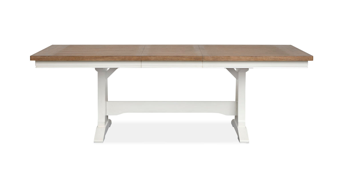 Kingston - Extendable Trestle Dining Table Set