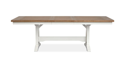 Kingston - Extendable Trestle Dining Table Set