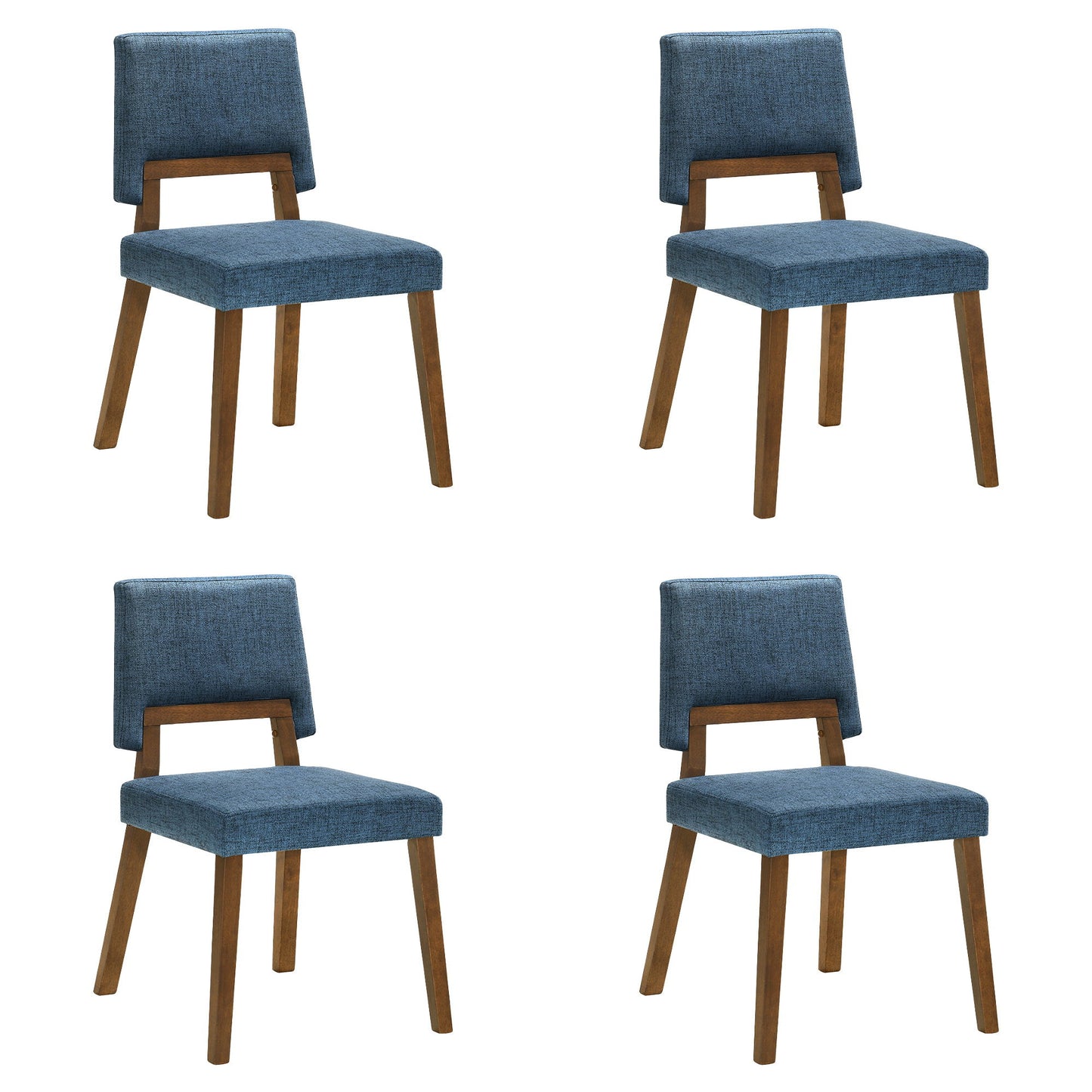 Channell - Dining Chair With Walnut Frame