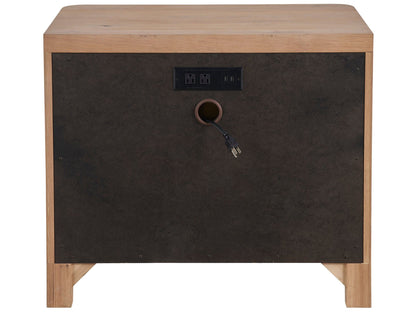 Modern - Walker Nightstand - Light Brown
