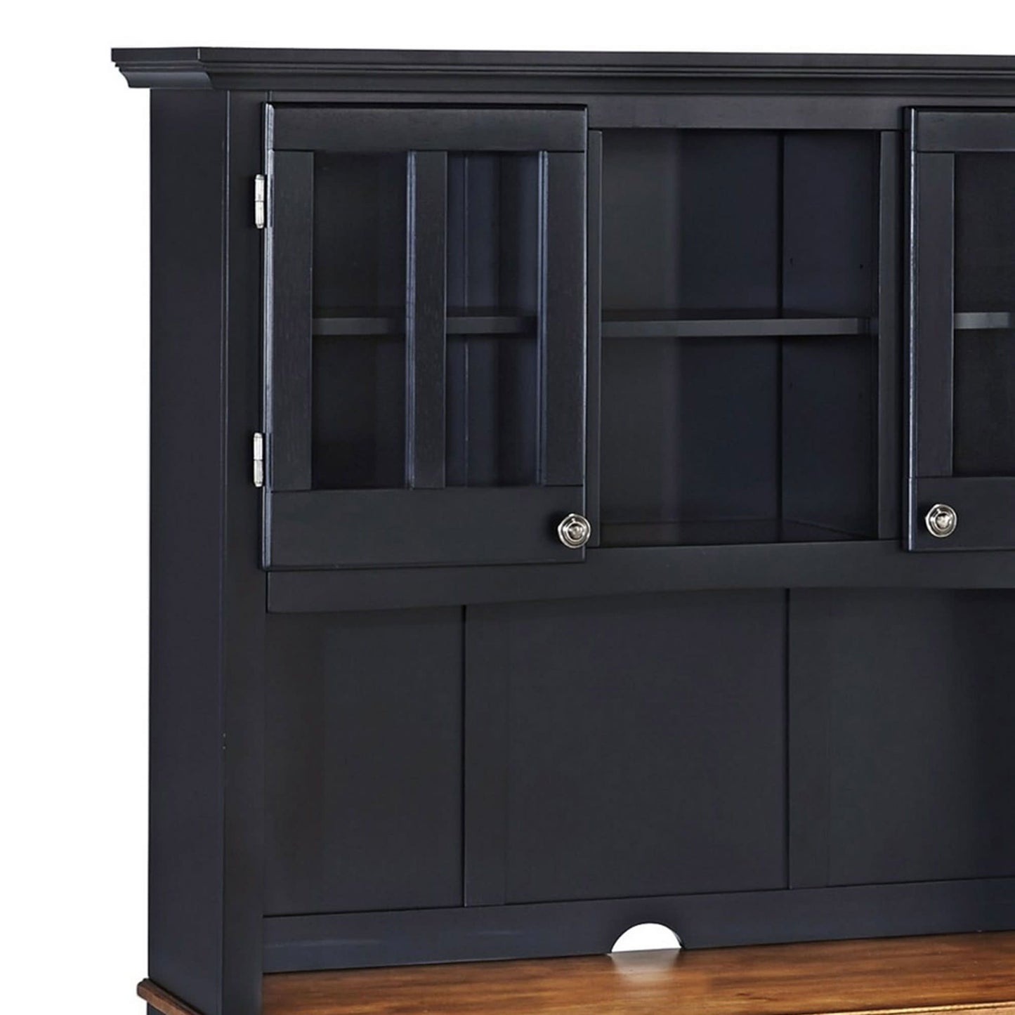Buffet Of Buffets - Buffet With Hutch Cottage Oak Wood Top