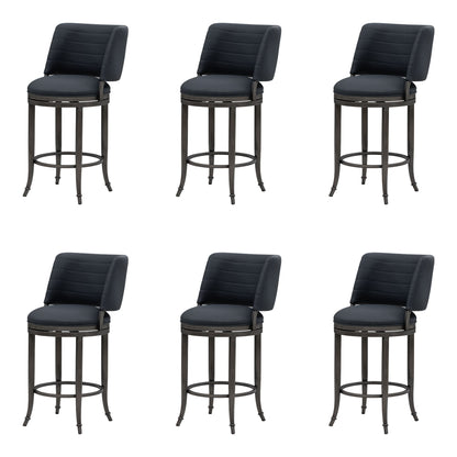 Torres - Upholstered Swivel Counter Height Barstool